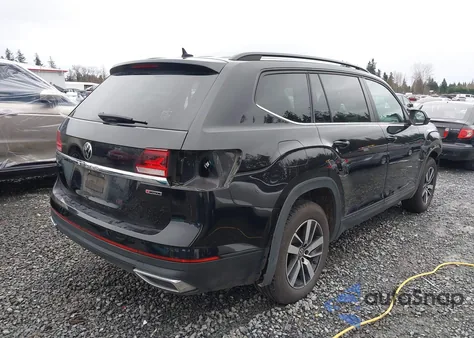 2021 Volkswagen Atlas 2.0T Se из США, поврежденный, VIN 1V2LP2CA4MC521685